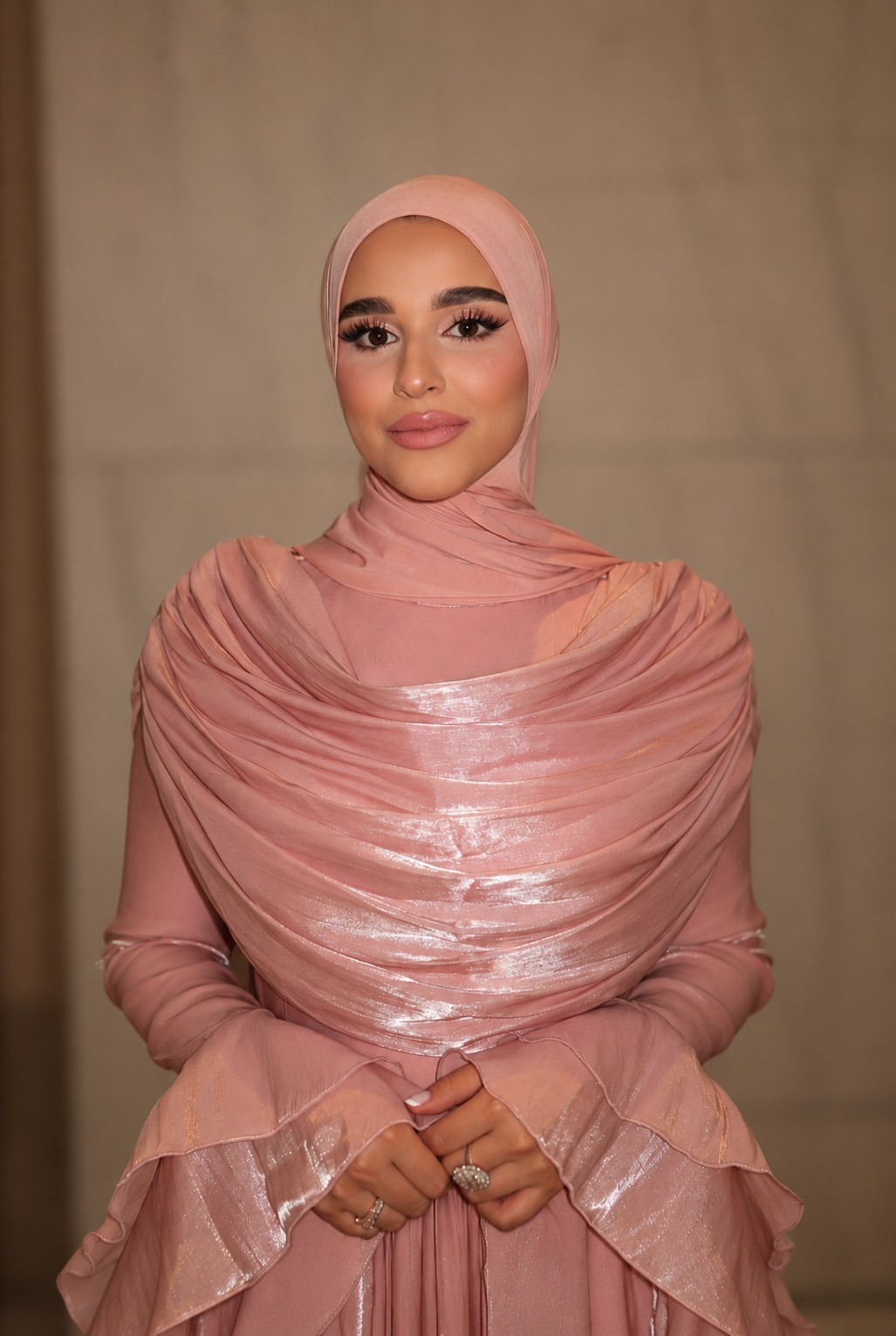 Soft rose occasion makeup by RAUNAQ